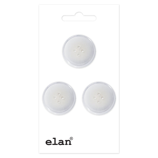 ELAN 4-Hole Button 18 mm (3/4 in) 3 Count