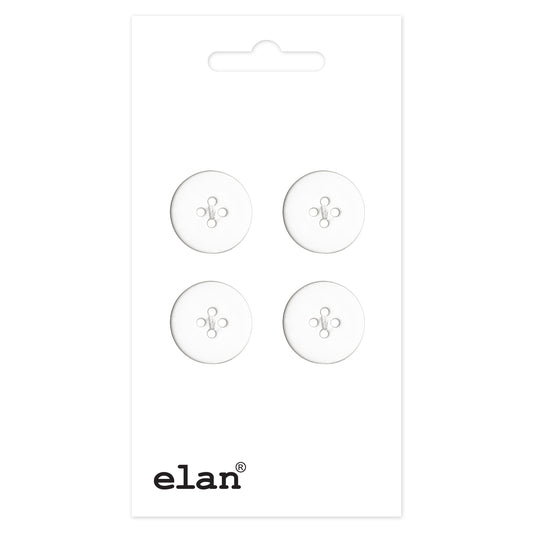ELAN 4-Hole Sew-Through Button 14 mm (1/2 in)