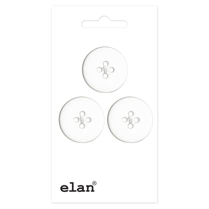ELAN 4-Hole Sew-Through Button 18 mm (3/4 in) 3-Count
