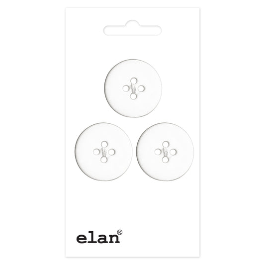 ELAN 4-Hole Sew-Through Button 18 mm (3/4 in) 3-Count