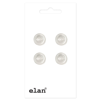 ELAN 2-Hole Sew-Through Button 12 mm (1/2 in) 4-Count