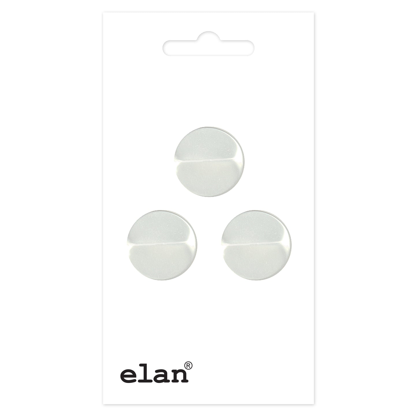 ELAN Shank Button, 15 mm (5/8 in), 3-Count