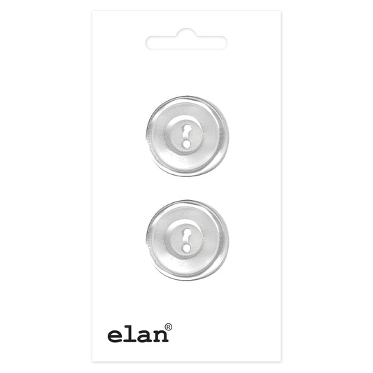 ELAN 2 Hole Button - 19mm (3/4) - 2 count