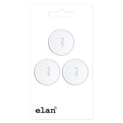 ELAN 2-Hole Sew-Through Button 18 mm (3/4 in) 3-Count