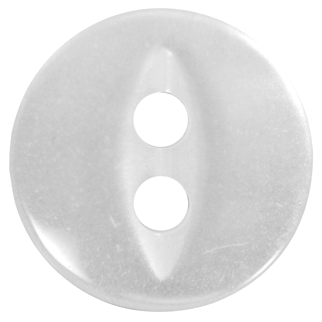 ELAN 2-Hole Button — 9 mm (3/8 in.) — 6 Count - unpackaged view