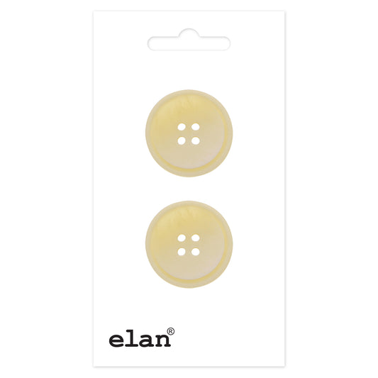 ELAN 4-Hole Button 20 mm (3/4 in) 2 Count