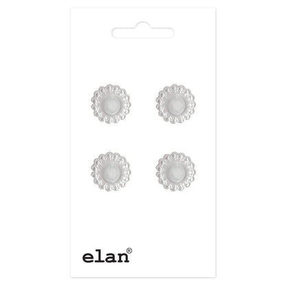 ELAN Shank Button 12 mm (1/2 in) 4-Pack