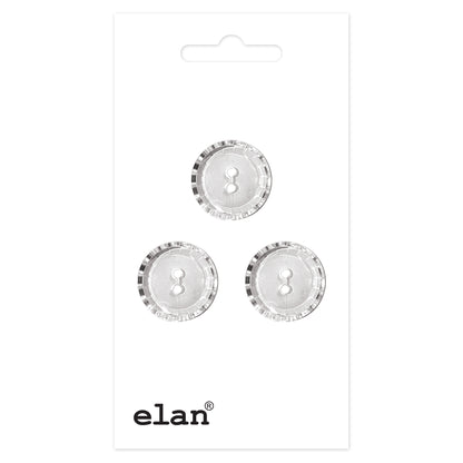 ELAN 2-Hole Sew-Through Button 15 mm (5/8 in) 3-Pack