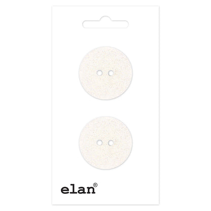 ELAN 2-Hole Sew-Through Button 23 mm (7/8 In) 2-Count