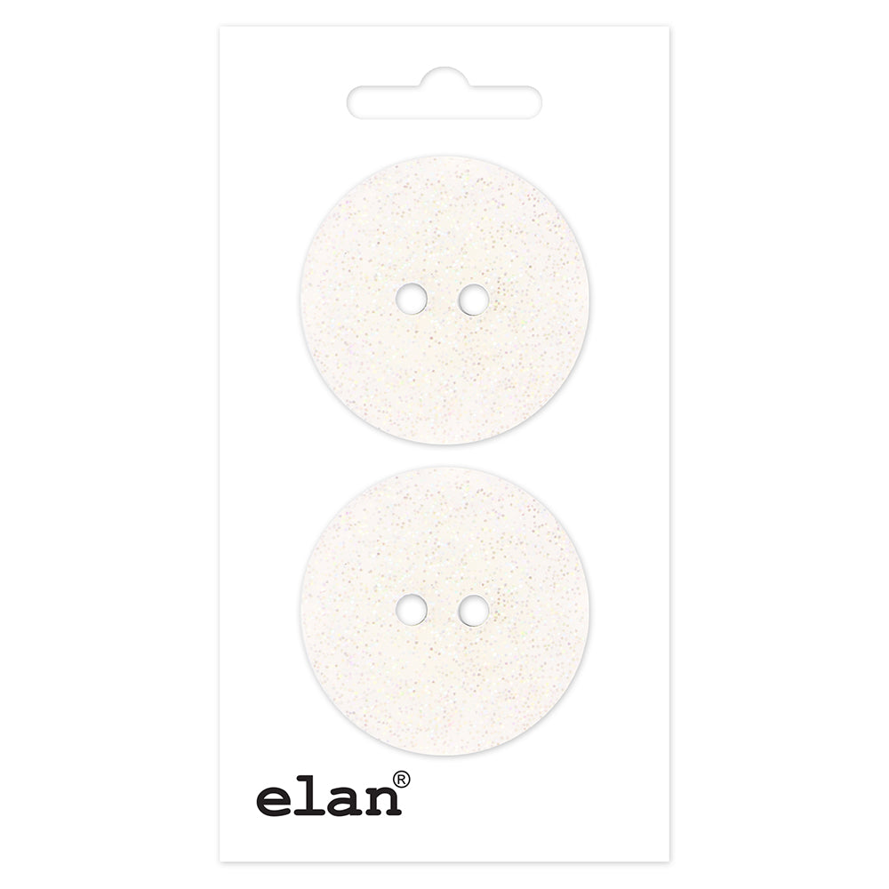 ELAN 2-Hole Sew-Through Button 28 mm (1 1/8 In) 2-Count