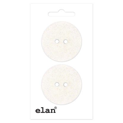 ELAN 2-Hole Sew-Through Button 28 mm (1 1/8 In) 2-Count