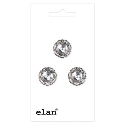 ELAN Shank Button 12.5 mm (1/2 in), 3 Count - 050063E