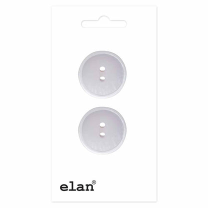 ELAN 2-Hole Button 20 mm (3/4 in) 2 Count