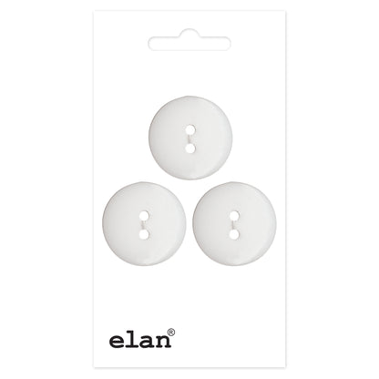 ELAN 2-Hole Button 19 mm (3/4 in) 3 Count