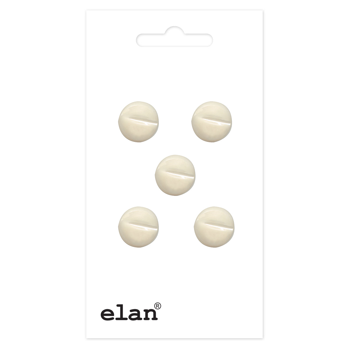 ELAN Shank Buttons 10 mm (3/8 in) 5 Count