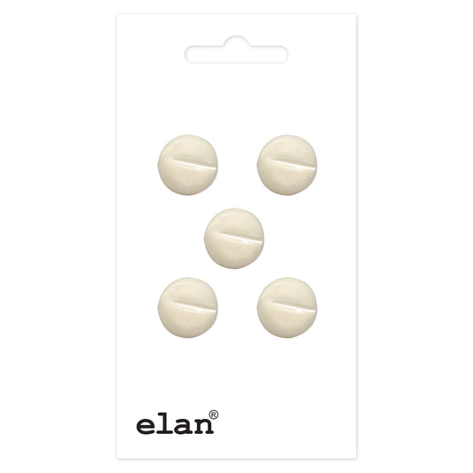 ELAN Shank Buttons — 12 mm (1/2 in.) — 5 count