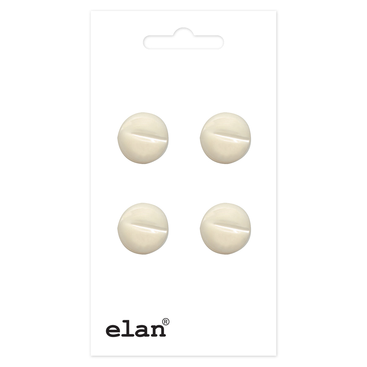 ELAN Shank Buttons 13 mm (1/2 in) 4 Count