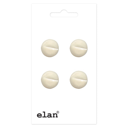 ELAN Shank Buttons 13 mm (1/2 in) 4 Count