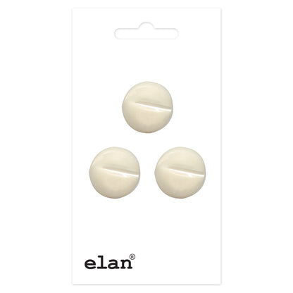 ELAN Shank Buttons 15 mm (5/8 in) 3 Count
