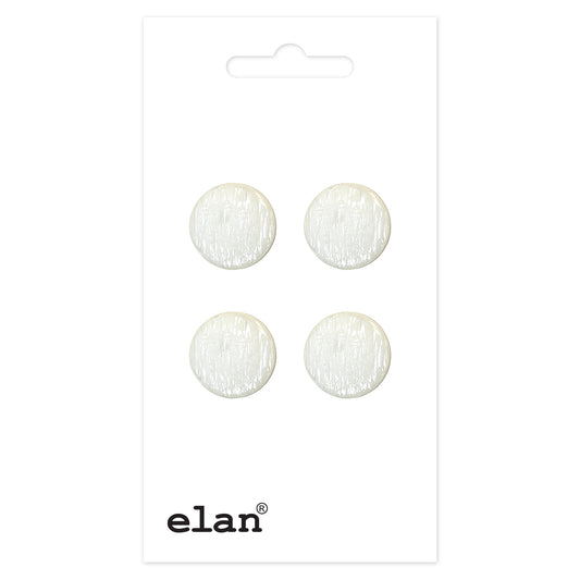 ELAN Shank Button, 13 mm (1/2 in), 4-Count