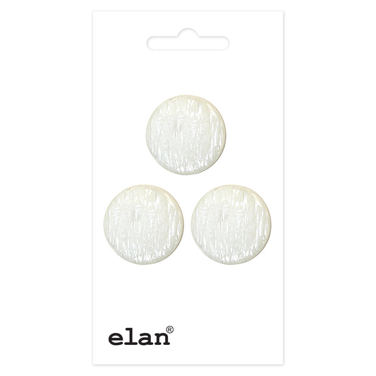 ELAN Shank Button, 18 mm (3/4 in), 3-Count