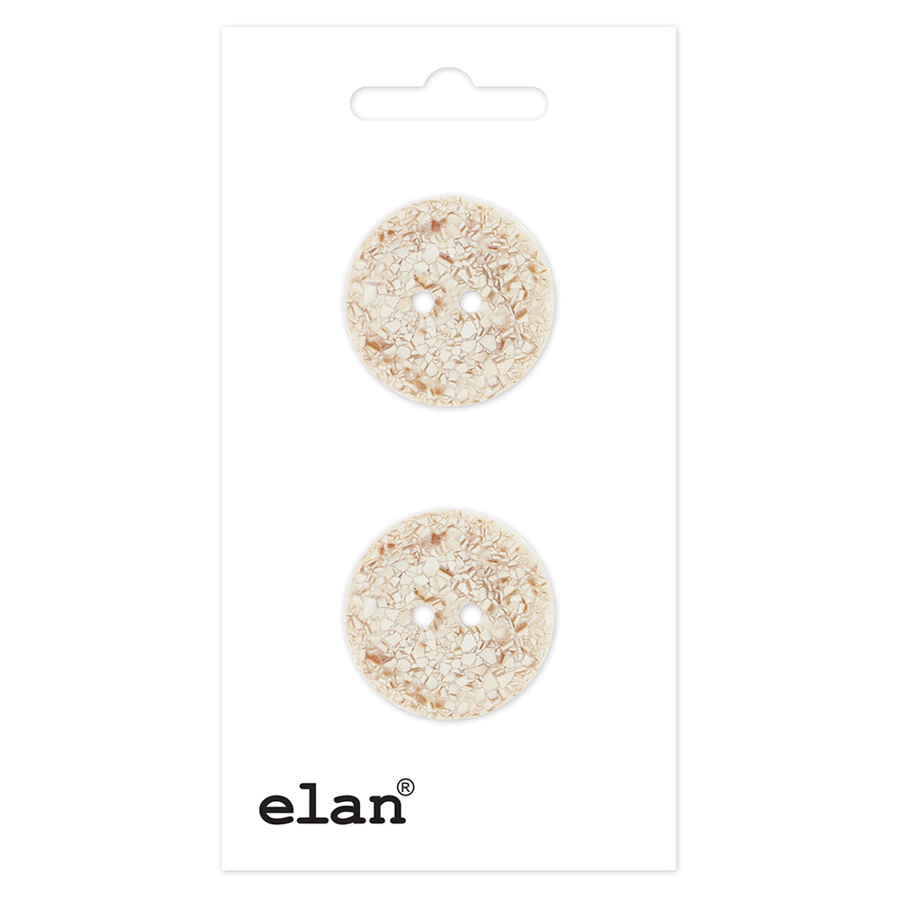 ELAN Sew-Through 2-Hole Button 20 mm (3/4 in) 2 Count