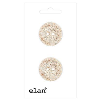 ELAN Sew-Through 2-Hole Button 20 mm (3/4 in) 2 Count