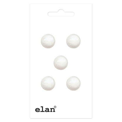 ELAN Shank Buttons 10 mm (3/8 in) 5 Count
