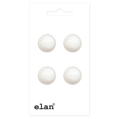 ELAN Shank Buttons 13 mm (1/2 in) 4 Count