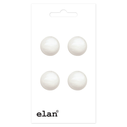 ELAN Shank Buttons 13 mm (1/2 in) 4 Count
