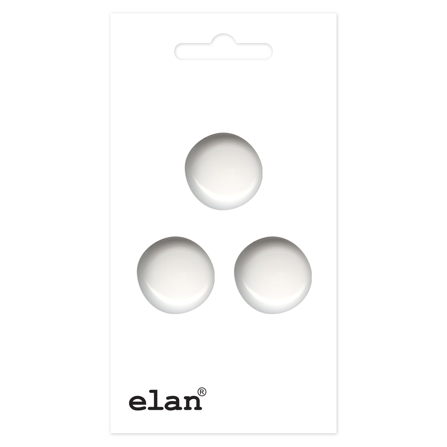 ELAN Shank Button 15 mm (5/8 in) 3-Count