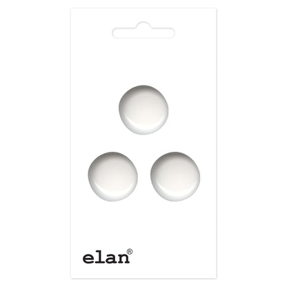 ELAN Shank Button 15 mm (5/8 in) 3-Count