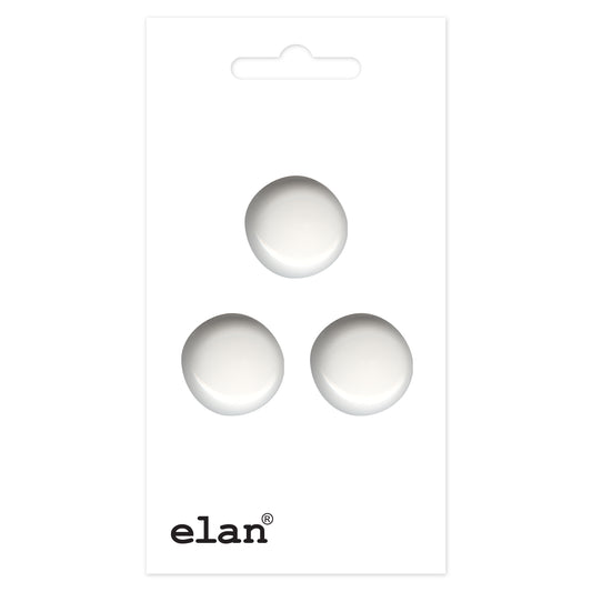 ELAN Shank Button 15 mm (5/8 in) 3-Count