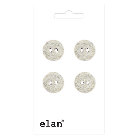 ELAN 2 Hole Button - 13mm (1/2 in.) - 4pcs