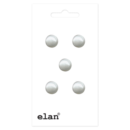 ELAN Shank Button 8 mm (1/4 in) 5 Count