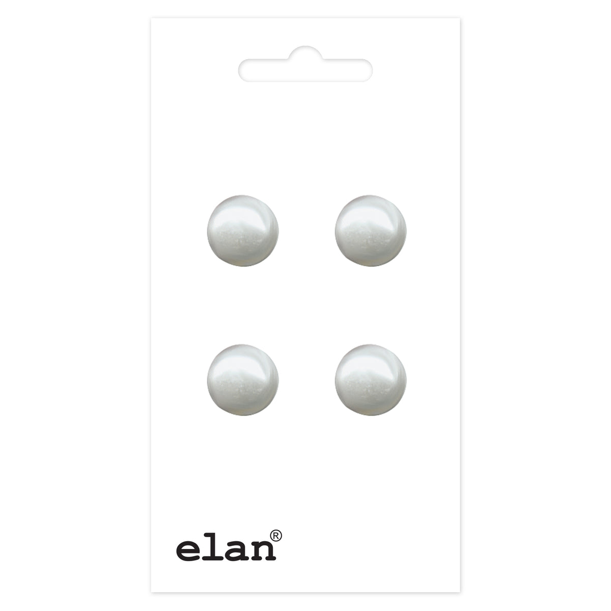 ELAN Shank Button 10 mm (3/8 in) 4 Count