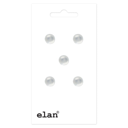ELAN Shank Button 7 mm (1/4 in) 5 Count