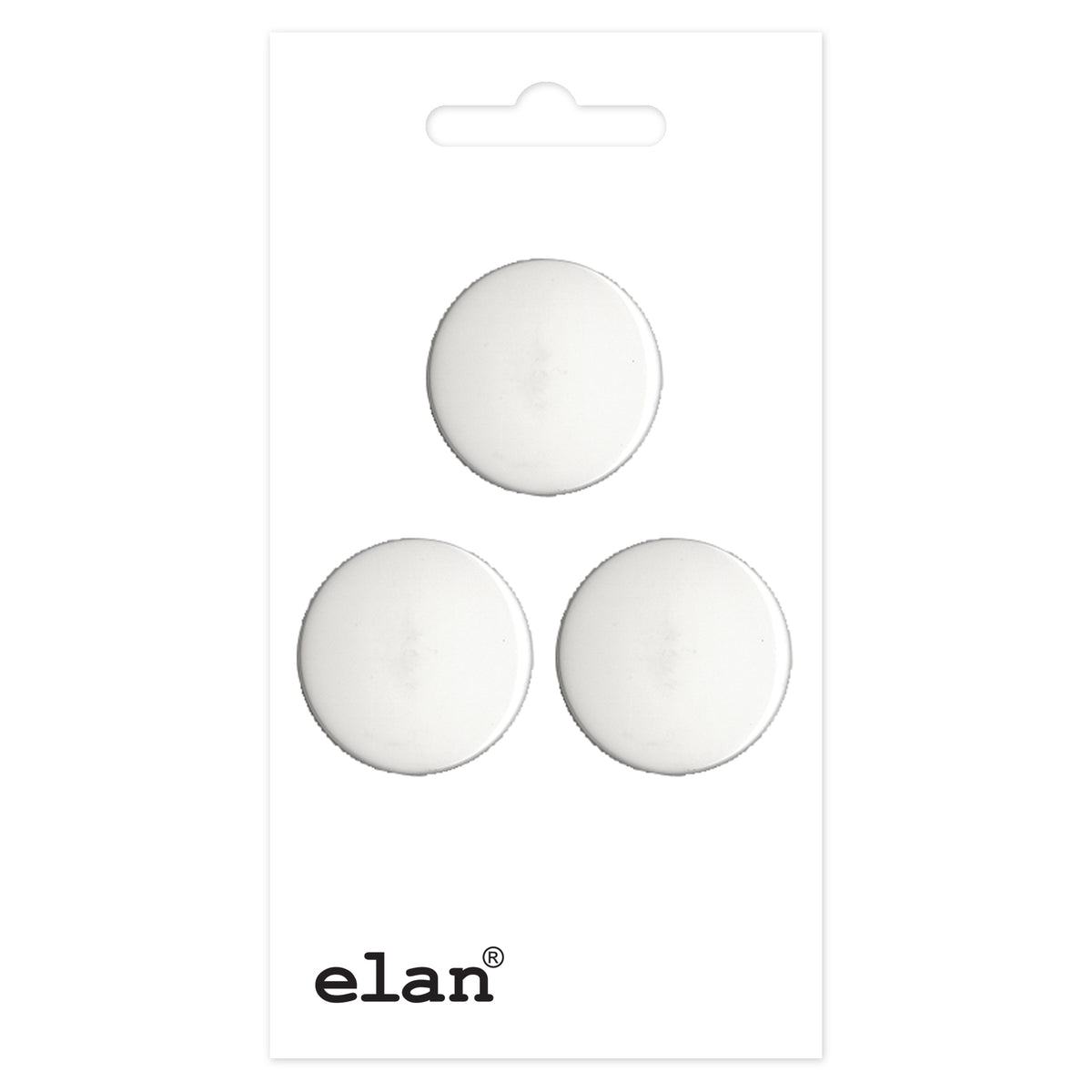 ELAN Shank Button 18 mm (3/4 in) 3 Count