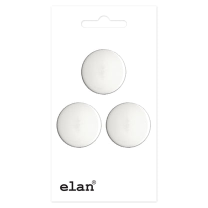 ELAN Shank Button 18 mm (3/4 in) 3 Count