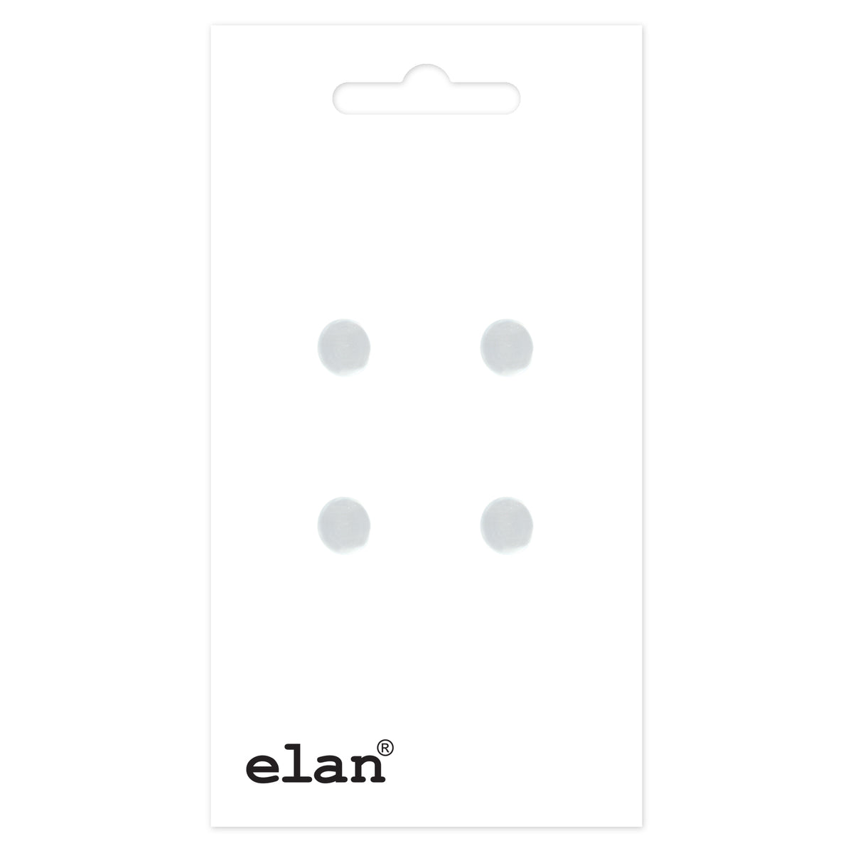 ELAN Shank Button 5 mm (3/16 in) 4 Pack