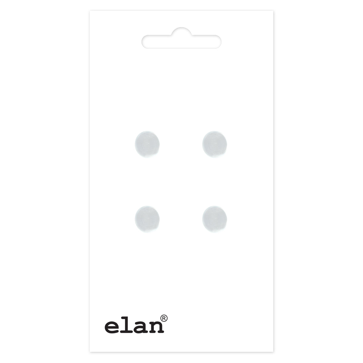 ELAN Shank Button 6 mm (1/4 in) 4 Count