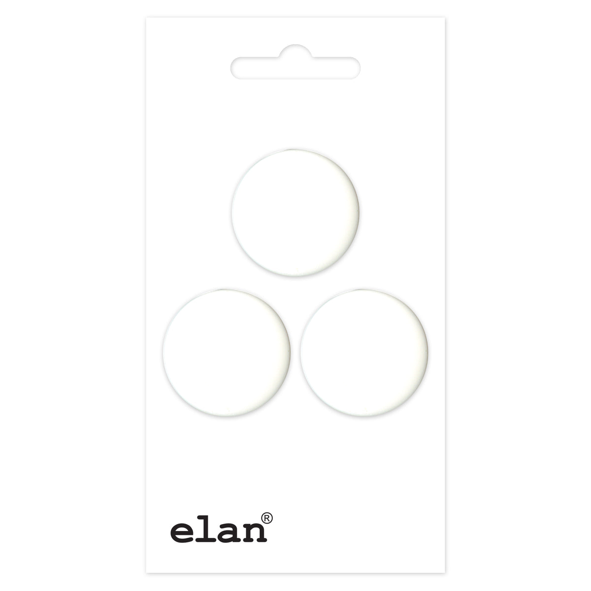 ELAN Shank Button 18 mm (3/4 in) 3 Count
