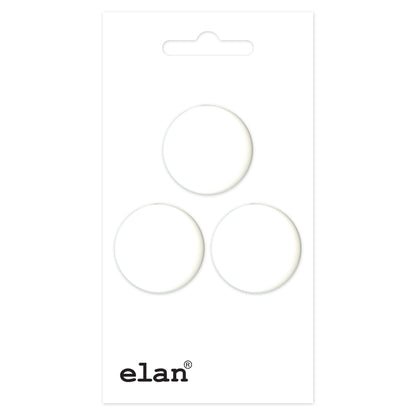 ELAN Shank Button 18 mm (3/4 in) 3 Count