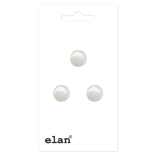 ELAN Shank Button - 9mm (3/8) - 3 count