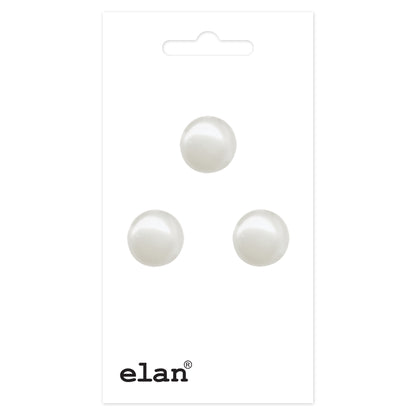 ELAN Shank Button Shank-Back 12 mm (1/2 in) 3 Count