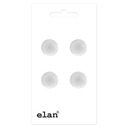 ELAN Shank Button 12 mm (1/2 in) 4 Count