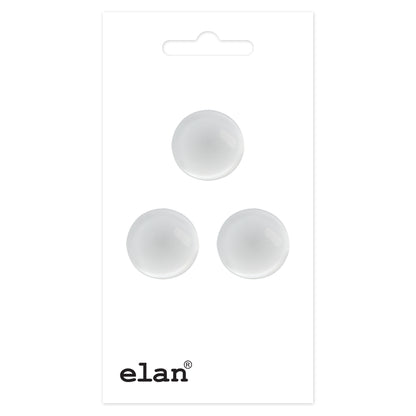 ELAN Shank Button 15 mm (5/8 in) 3 Count