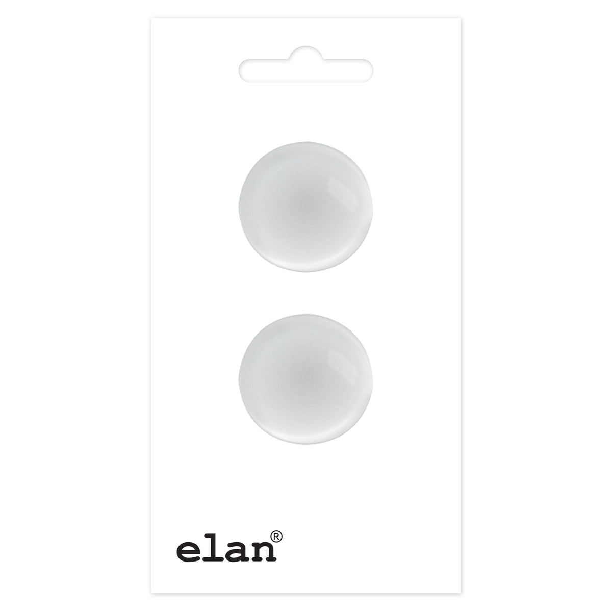 ELAN Shank Button 19 mm (3/4 in) 2 Count