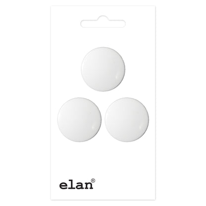 ELAN Shank Button 18 mm (3/4 in) 3 Count