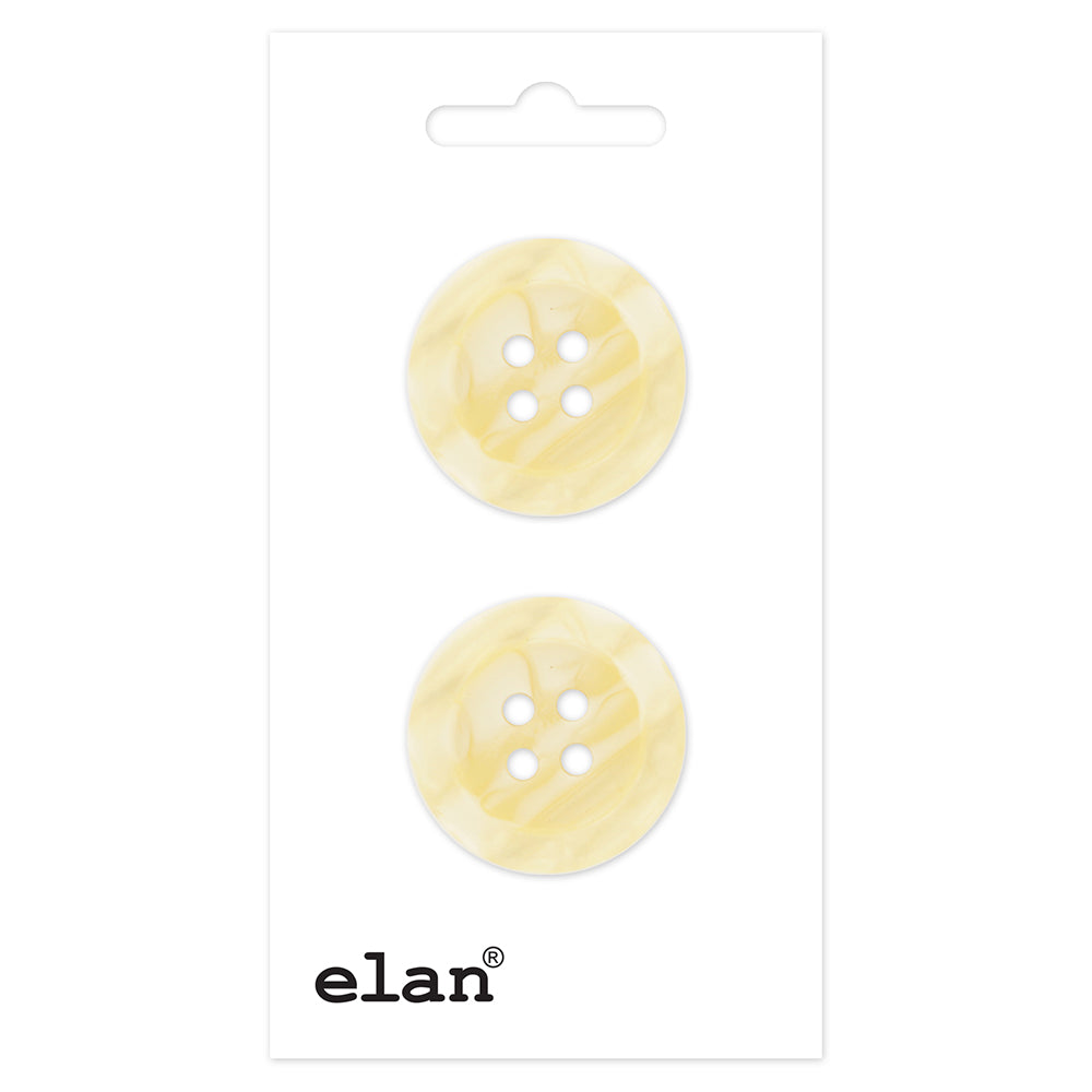 ELAN 4 Hole Button - 23mm (7/8in) - 2pcs